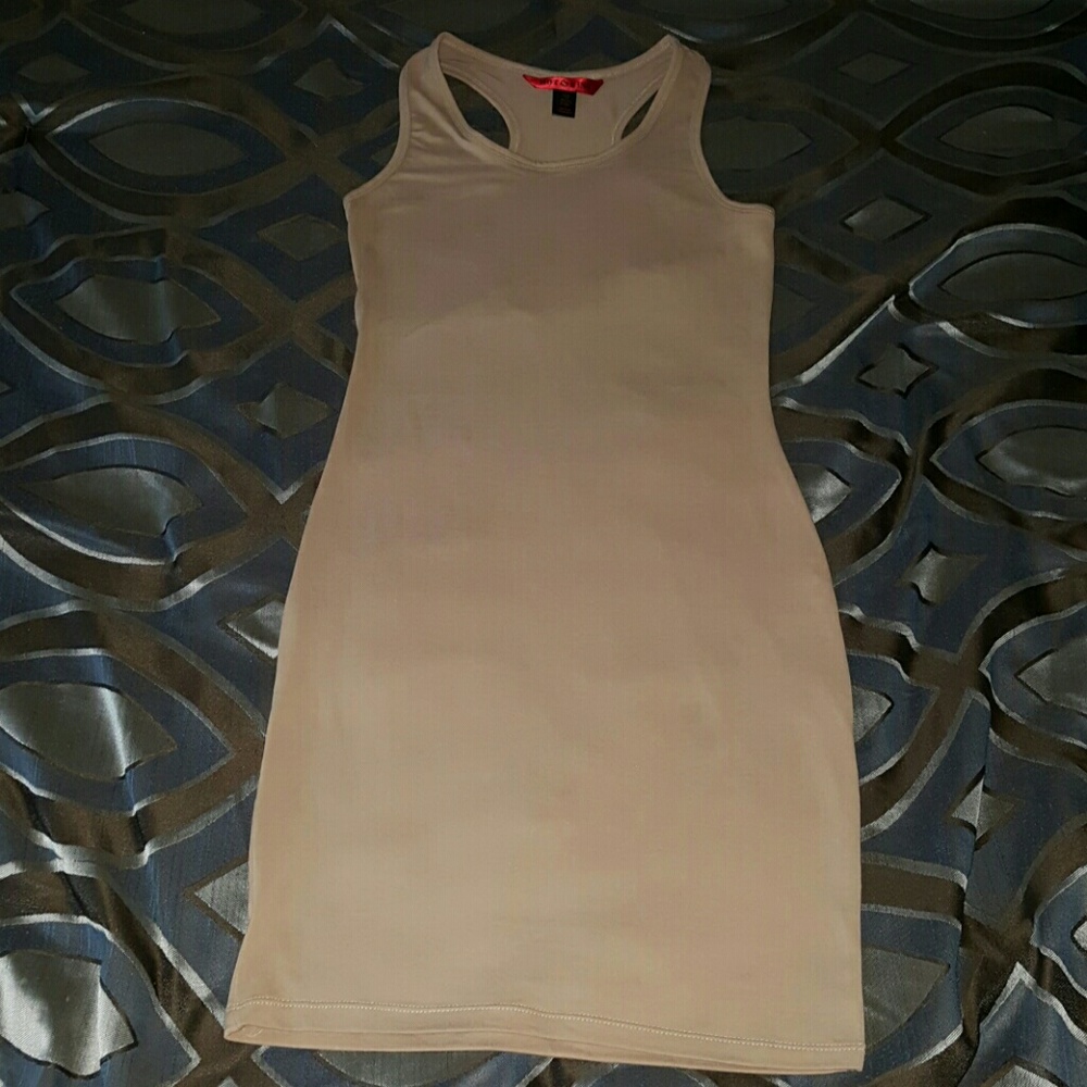 Tan Bodycon dress